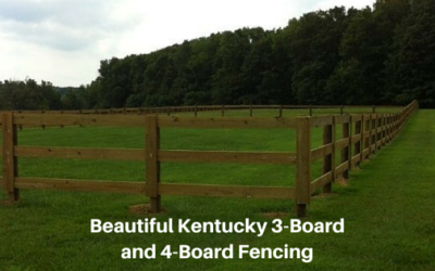 Burcor’s Kentucky 3- and 4-Board Fencing is Perfect for Horse Farms & Training Facilities, Corrals and Perimeter Fencing